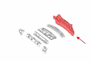 MERCEDES C-CLASS W205 2014-2021 PAS TYLNY ŚCIANA A2056404000
