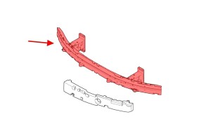 BMW SERIA 5 E61 2003-2007 PRZED FACELIFTINGIEM ALUMINIOWA BELKA WZMOCNIENIE PRZEDNIEGO ZDERZAKA 51117033696