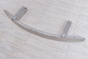 BMW SERIA 7 F01 2013-2015 PO FACELIFTINGU ALUMINIOWA BELKA WZMOCNIENIE PRZEDNIEGO ZDERZAKA 51647333134