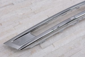 MERCEDES GL X166 2012-2015 PRZED FACELIFTINGIEM CHROMOWANA LISTWA KRATKI ZDERZAKA LEWA A1668845322