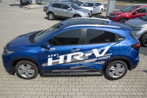 HONDA HR-V II RU 2015-2021 ALUMINIOWE RELINGI DACHOWE SREBRNE
