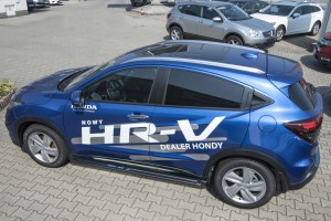 HONDA HR-V II RU 2015-2021 ALUMINIOWE RELINGI DACHOWE SREBRNE