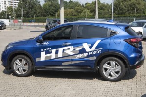 HONDA HR-V II RU 2015-2021 ALUMINIOWE RELINGI DACHOWE SREBRNE