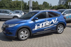 HONDA HR-V II RU 2015-2021 ALUMINIOWE RELINGI DACHOWE SREBRNE