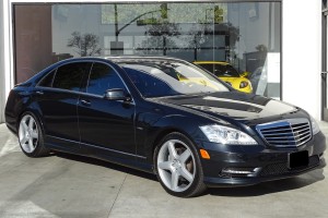 MERCEDES S-CLASS W221 2009-2013 PO FACELIFTINGU CHROMOWANA LISTWA KRATKI ZDERZAKA LEWA A2218852723