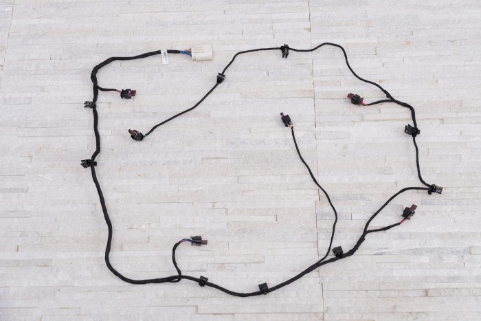 BMW SERIA 7 F01N 2013-2015 PO FACELIFTINGU WIĄZKA PRZEWODÓW PARKOWANIA PDC PRZÓD 261129262217