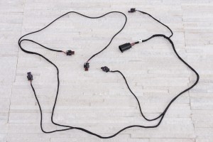 BMW SERIA 7 F02 2008-2015 WIĄZKA PRZEWODÓW PARKOWANIA PDC PRZÓD 61129199247