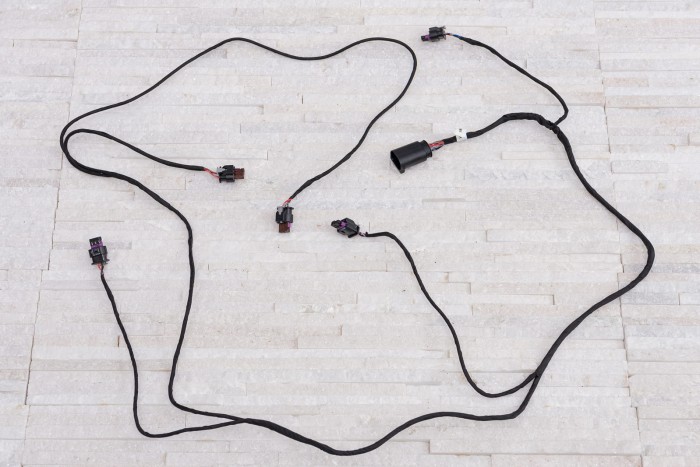 BMW SERIA 7 F02 2008-2015 WIĄZKA PRZEWODÓW PARKOWANIA PDC PRZÓD 61129199247