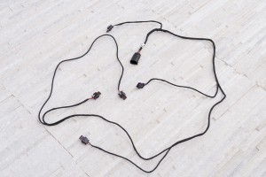 BMW SERIA 7 F02 2008-2015 WIĄZKA PRZEWODÓW PARKOWANIA PDC PRZÓD 61129199247