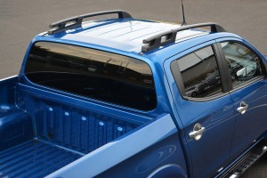 MITSUBISHI L200 V TRITON 2015+ RELINGI DACHOWE CZARNE