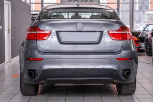 BMW X6 E72 2007-2014 SPOILER TYLNEGO ZDERZAKA 51127176248