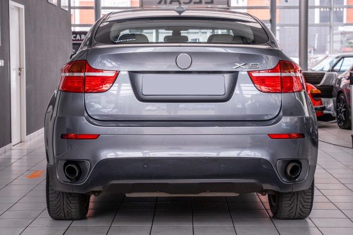 BMW X6 E72 2007-2014 SPOILER TYLNEGO ZDERZAKA 51127176248