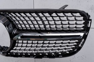 MERCEDES GLC X253 2015-2019 PRZED FACELIFTINGIEM GRILL DIAMOND CZARNY Z KAMERĄ