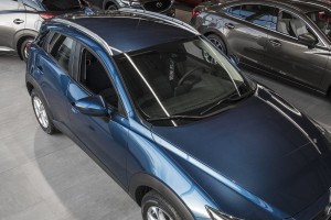 MAZDA CX-3 DK 2015-2021 RELINGI DACHOWE ALUMINIOWE BEZ WIERCENIA