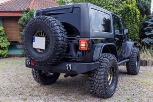 JEEP WRANGLER JK 2007-2018 WERSJA EUROPEJSKA LAMPY TYLNE LED STYLIZUJĄCE NA JL