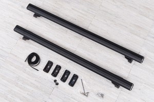 BMW SERIA 2 F22 2014-2021 BELKI POPRZECZNE DO RELINGÓW PRZYLEGAJĄCYCH 130 CM