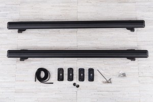 FORD FOCUS MK3 III 2014-2018 PO LIFTINGU BELKI POPRZECZNE DO RELINGÓW PRZYLEGAJĄCYCH 130 CM