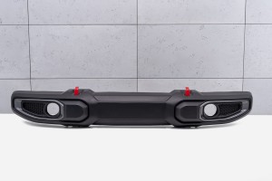 JEEP WRANGLER JL 2018+ ZDERZAK PRZEDNI PLASTIKOWY RUBICON BEZ PDC