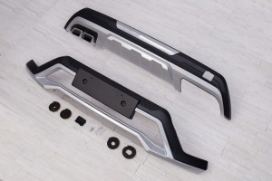 HYUNDAI TUCSON 2015-2018 DOKŁADKI ZDERZAKÓW Z IMITACJĄ WYDECHÓW