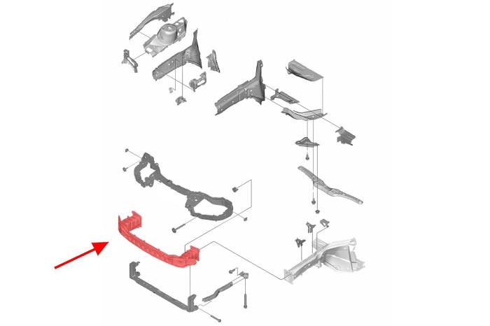 FORD KUGA MK2 II 2013-2019 BELKA WZMOCNIENIE PRZEDNIEGO ZDERZAKA DV41S10922AG.jpg