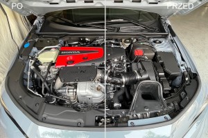 HONDA CIVIC XI 2021+ OSŁONA GÓRNA PASA PRZEDNIEGO KOMORY SILNIKA 1.5T
