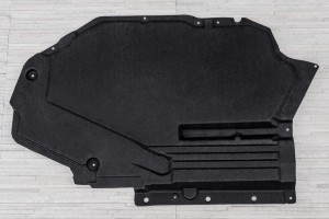 BMW X6 F16 2014-2019 MATERIAŁOWA OSŁONA PODWOZIA TYLNA LEWA 51757377131