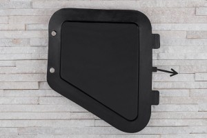 BMW SERIA 6 F12 2011-2018 ZAŚLEPKA PRZEDNIEGO NADKOLA LEWA 51717187043