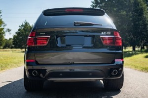 BMW X5 E70 2011-2013 PO FACELIFTINGU DOLNA OBUDOWA SPOILER DYFUZOR TYLNEGO ZDERZAKA 51127227766 / 51127227785