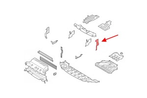 FORD ESCAPE MK3 III 2013-2016 PRZED FACELIFTINGIEM KIEROWNICA POWIETRZA LEWA CJ548A261DD