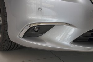 MAZDA 6 III GJ 2014-2018 PO PIERWSZYM LIFTINGU CHROMOWANA LISTWA ZAŚLEPKI HALOGENU PRAWA G46L50C12