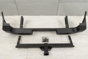 SUZUKI JIMNY 1998-2018 STALOWY ZDERZAK TYLNY Z HAKIEM