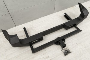 SUZUKI JIMNY 1998-2018 STALOWY ZDERZAK TYLNY Z HAKIEM