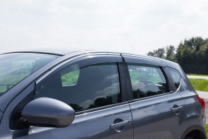 NISSAN QASHQAI 2007-2014 OWIEWKI SZYB BOCZNYCH