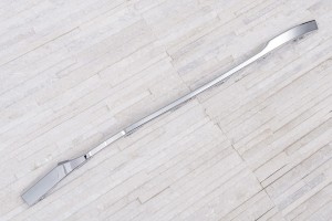 VW PASSAT B8 3G R-LINE HIGHLINE 2015-2019 PRZED FACELIFTINGIEM CHROMOWANA LISTWA PRZEDNIEGO ZDERZAKA PRAWA 3G08532542ZZ