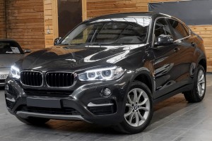 BMW X6 F16 2014-2019 DEKORACYJNA LISTWA LEWEJ KRATKI ZDERZAKA 51117343259
