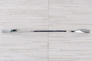 VW PASSAT B8 3G R-LINE HIGHLINE 2015-2019 PRZED FACELIFTINGIEM CHROMOWANA LISTWA PRZEDNIEGO ZDERZAKA LEWA 3G08532532ZZ