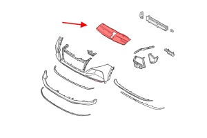 HYUNDAI TUCSON IV NX4 2020+ GÓRNA OSŁONA PASA PRZEDNIEGO 86390N7000