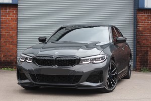 BMW SERIA 3 G20 2018+ TUNINGOWY GRILL PRZEDNI DIAMOND CZARNY ATRAPA NERKI