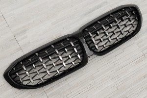 BMW SERIA 3 G21 2018+ TUNINGOWY GRILL PRZEDNI DIAMOND CZARNY ATRAPA NERKI