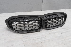 BMW SERIA 3 G21 2018+ TUNINGOWY GRILL PRZEDNI DIAMOND CZARNY ATRAPA NERKI