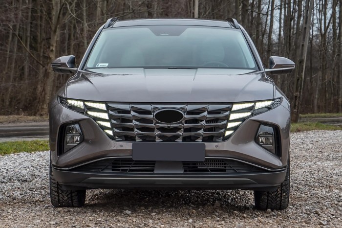 HYUNDAI TUCSON IV NX4 2020+ SPOILER PRZEDNIEGO ZDERZAKA 86577N7010