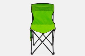 SKŁADANE KRZESŁO TURYSTYCZNE Z KIESZENIĄ ZIELONE