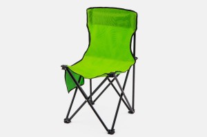 SKŁADANE KRZESŁO TURYSTYCZNE Z KIESZENIĄ ZIELONE