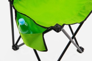 SKŁADANE KRZESŁO TURYSTYCZNE Z KIESZENIĄ ZIELONE