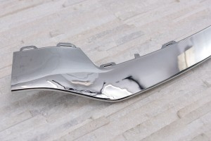 MERCEDES E-CLASS C207 COUPE 2014-2017 PO FACELIFTINGU CHROMOWANA LISTWA PRZEDNIEGO ZDERZAKA LEWA A2078850774