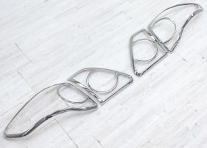 TOYOTA COROLLA 2007-2010 SEDAN PRE LIFT WYPRZEDAŻ NAKŁADKI NA LAMPY TYLNE