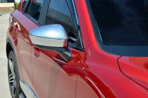 MAZDA CX-5 I KE 2015-2017 PO FACELIFTINGU CHROMOWANE NAKŁADKI NA LUSTERKA