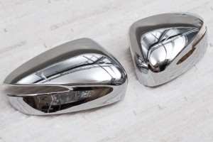 MAZDA CX-5 I KE 2015-2017 PO FACELIFTINGU CHROMOWANE NAKŁADKI NA LUSTERKA