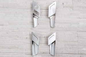 VOLKSWAGEN GOLF 7 VII 5G 2012-2020 NAKŁADKI NA KLAMKI WEWNĘTRZNE