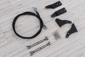 JEEP WRANGLER JL ZESTAW LINEK ZABEZPIECZAJĄCYCH SZYBĘ / MASKĘ